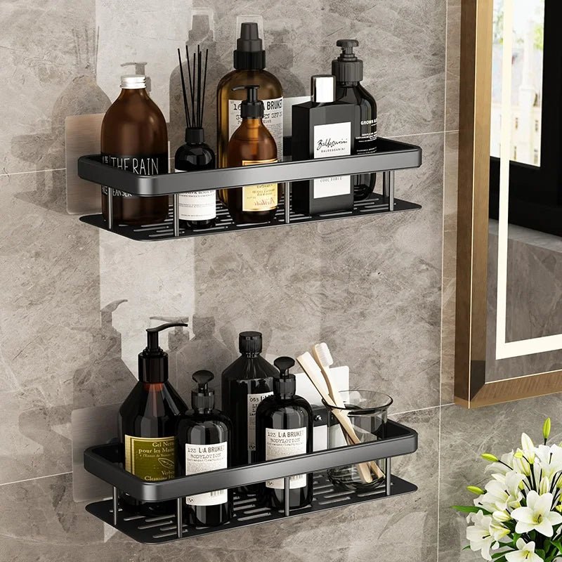 Aluminium Corner Bathroom Shelf - ALPINE WEAR