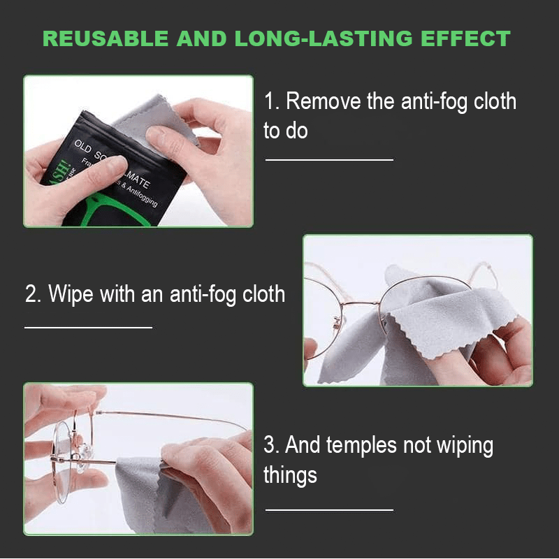 Anti - fog Cloth for Eyeglasses - ALPINE WEAR