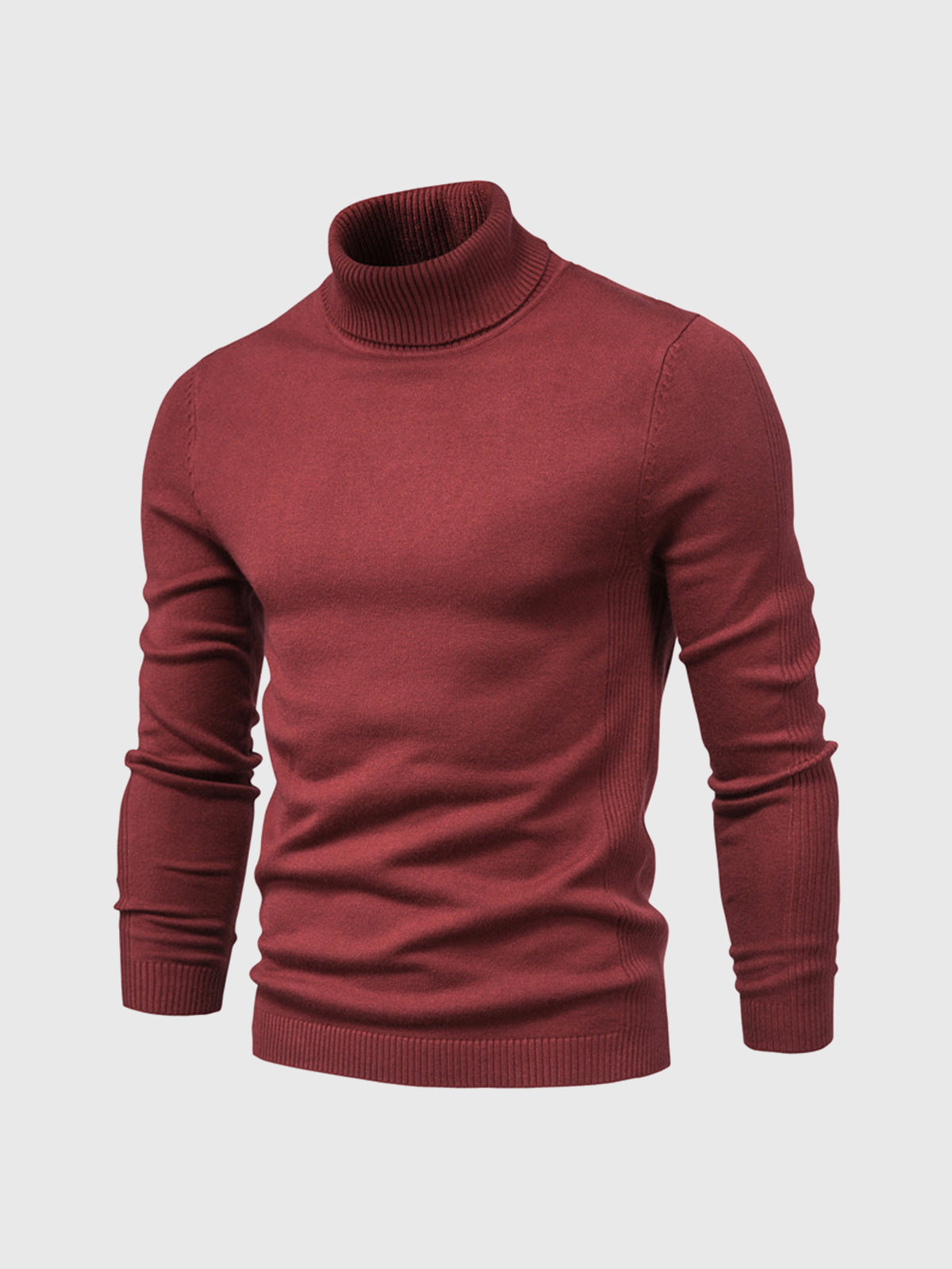 Stilvoller Rollkragenpullover für Herren