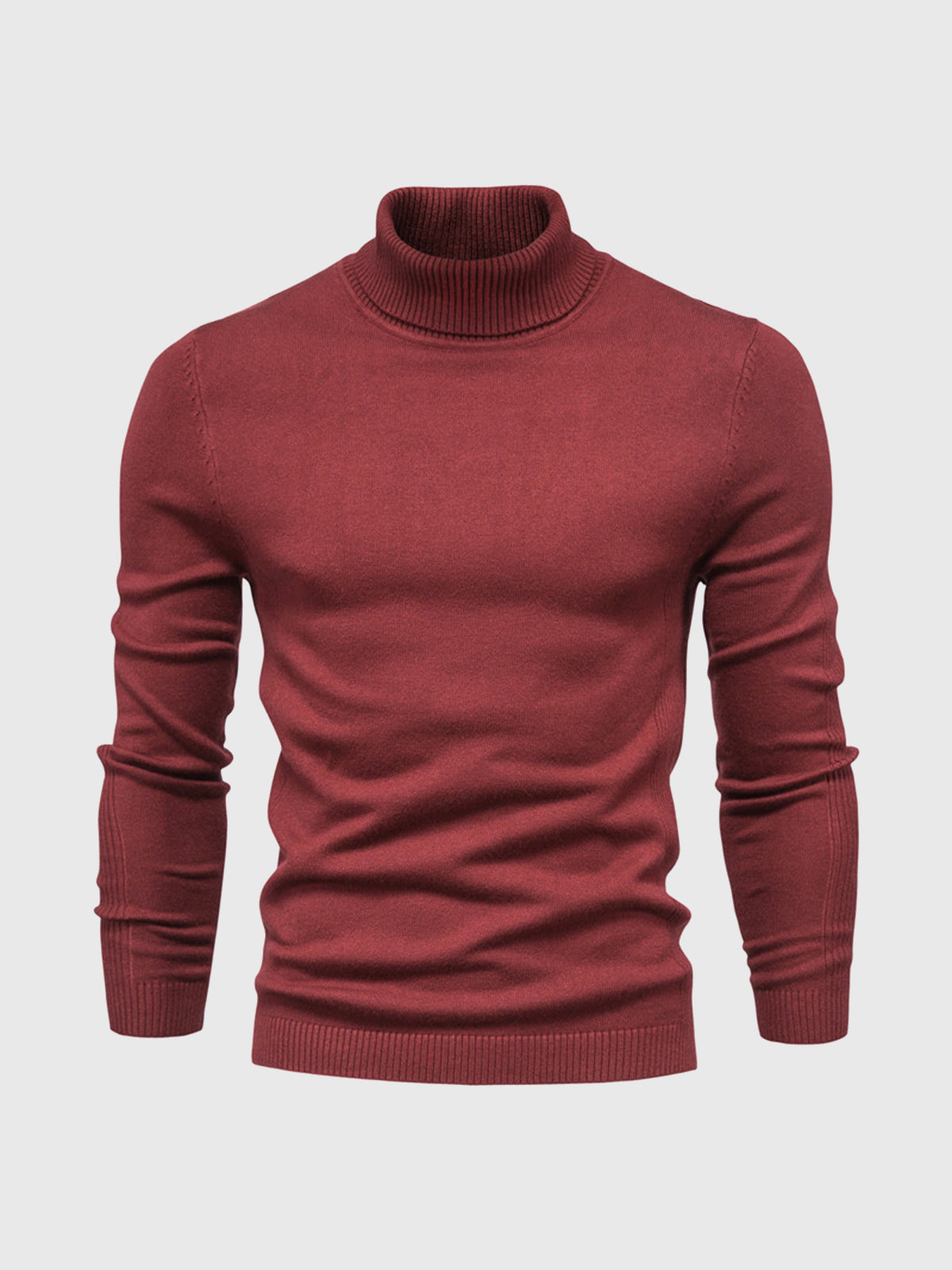Stilvoller Rollkragenpullover für Herren