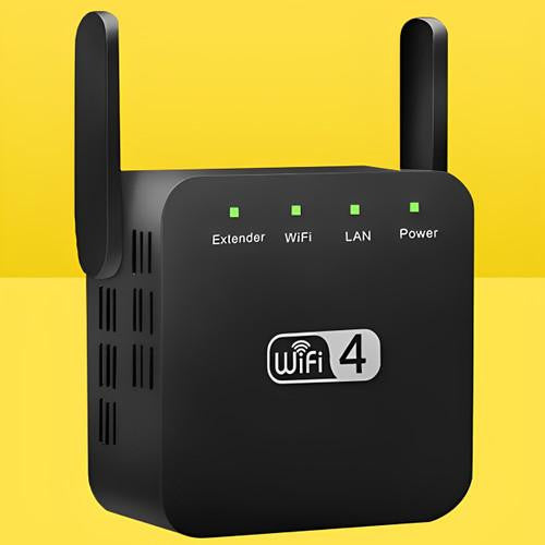 WiFi Repeater Signalverstärker – Leistungsstarker WLAN Extender mit Antennen