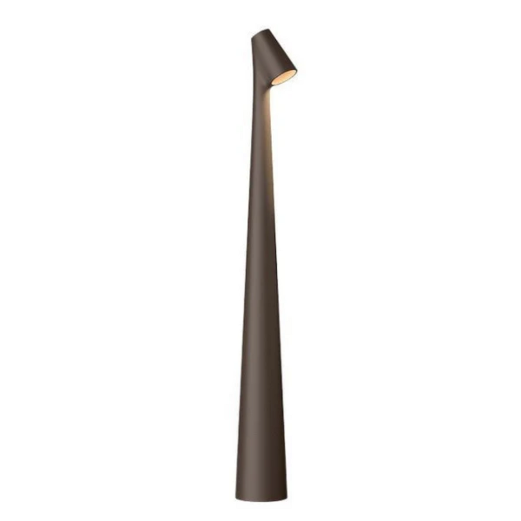 Minimalistische Hohe LED Tischleuchte - Kabellos & Wiederaufladbar