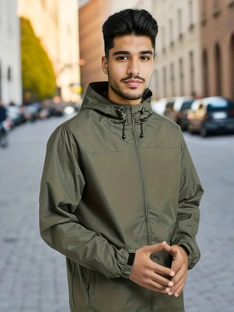 Herren Stylischer Windbreaker - Warm und Bequem