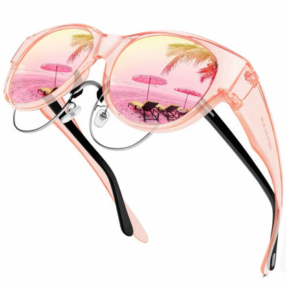 🕶️2025 New Oversized Cat Eye Sunglasses☀️Polarized UV400 Protection - ALPINE WEAR