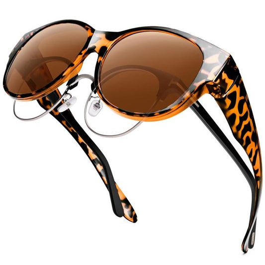 🕶️2025 New Oversized Cat Eye Sunglasses☀️Polarized UV400 Protection - ALPINE WEAR