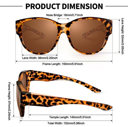 🕶️2025 New Oversized Cat Eye Sunglasses☀️Polarized UV400 Protection - ALPINE WEAR