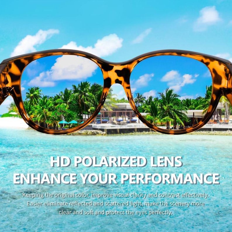 🕶️2025 New Oversized Cat Eye Sunglasses☀️Polarized UV400 Protection - ALPINE WEAR