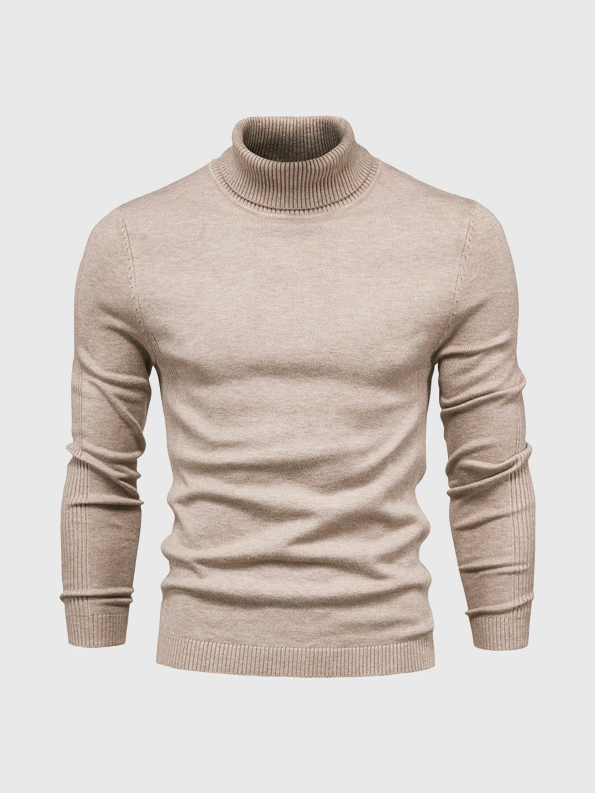 Stilvoller Rollkragenpullover für Herren