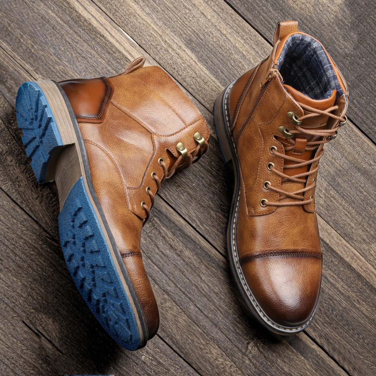 Herren Stiefeletten – Vintage Schnürstiefel