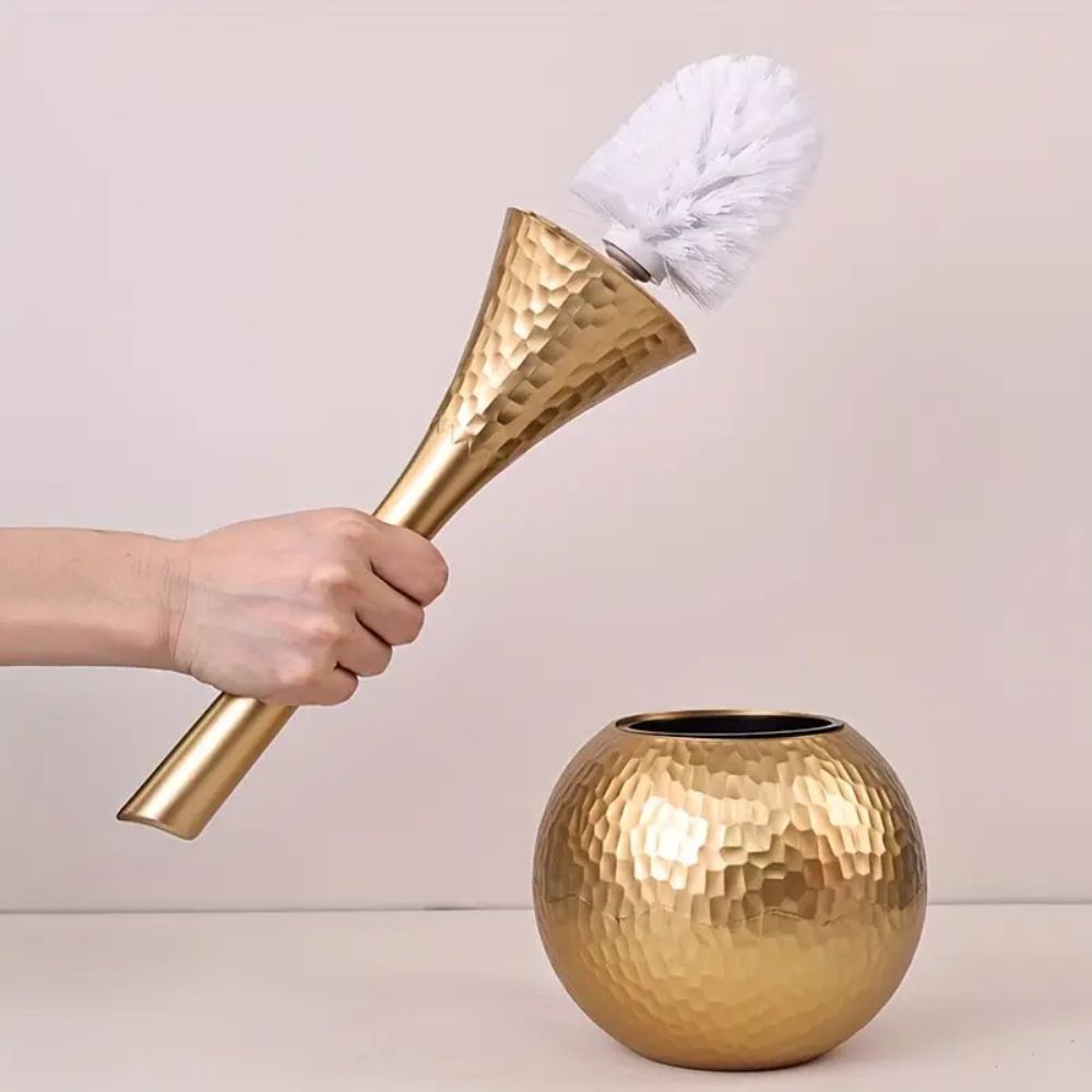 Toilettenbürsten- & Halter-Set - Langer Griff Badreiniger