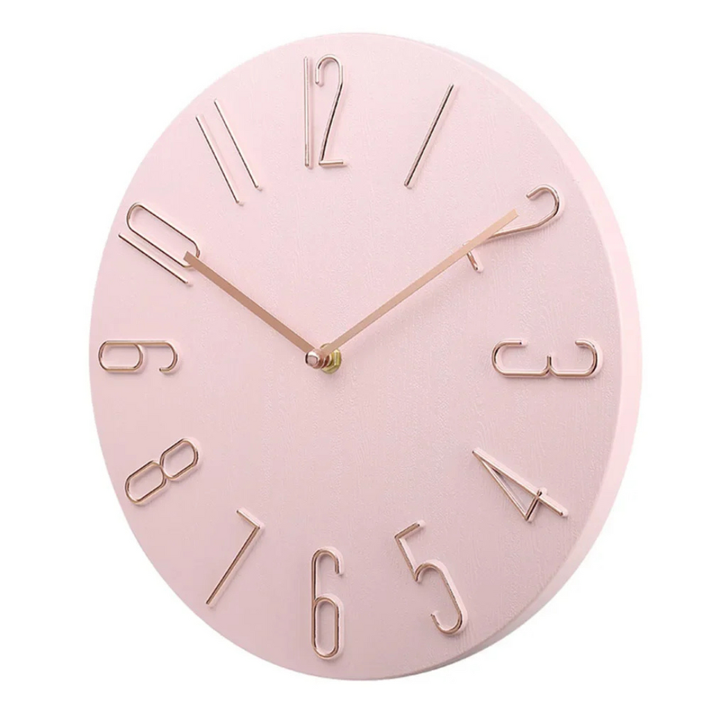 Wanduhr Minimalistisch - Geräuschlos und Rund