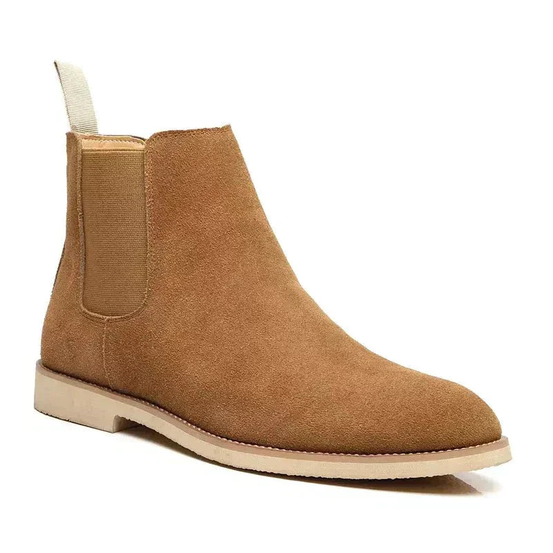 Herren Chelsea Stiefel - Schlupf-Stil mit Niedrigem Absatz