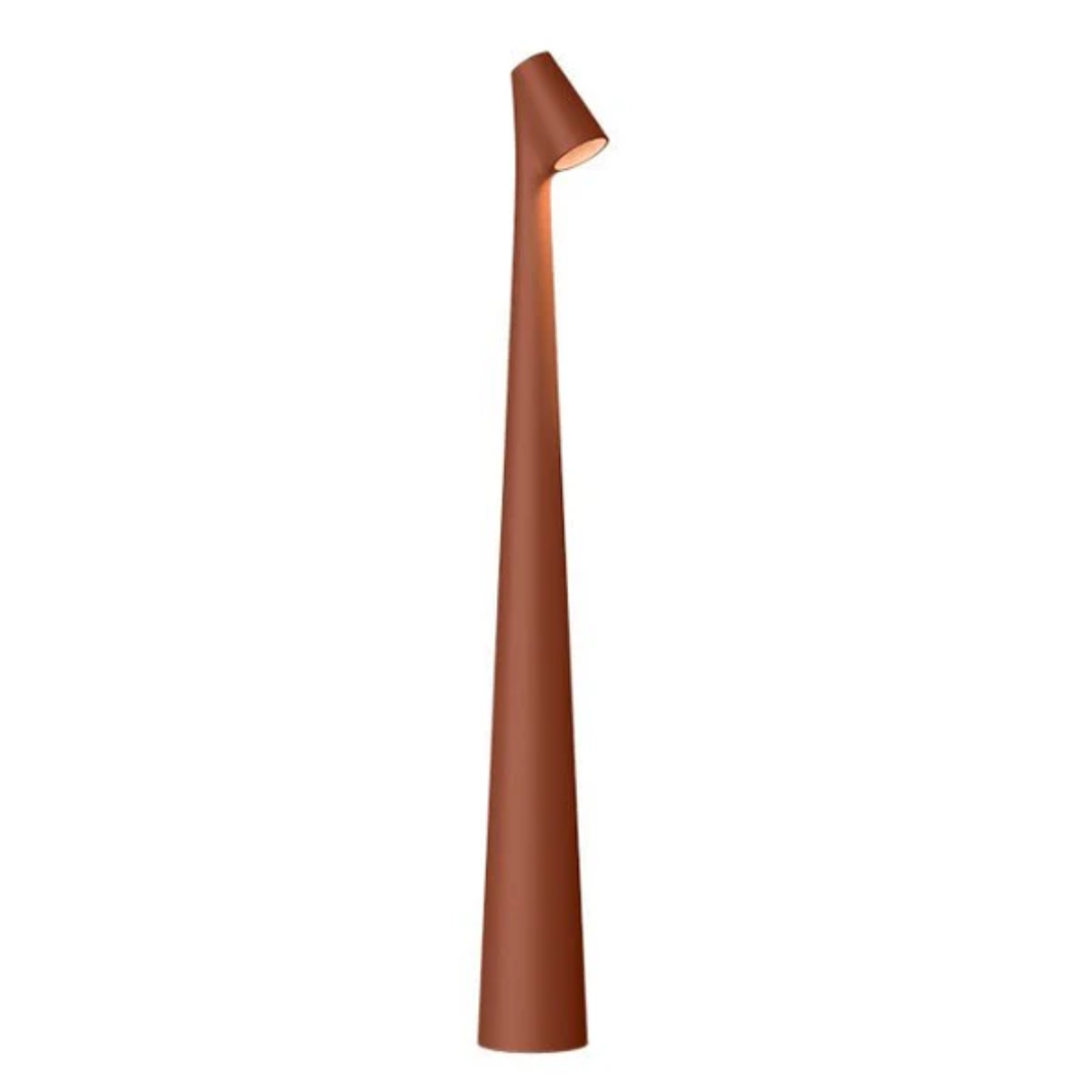Minimalistische Hohe LED Tischleuchte - Kabellos & Wiederaufladbar