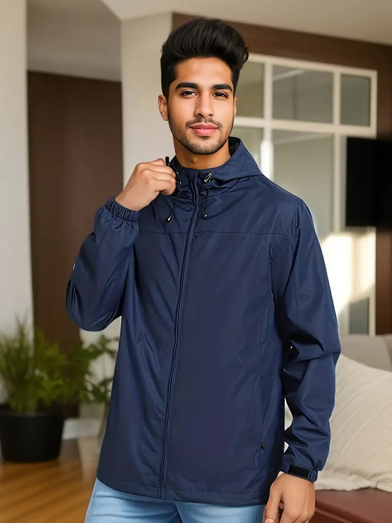 Herren Stylischer Windbreaker - Warm und Bequem