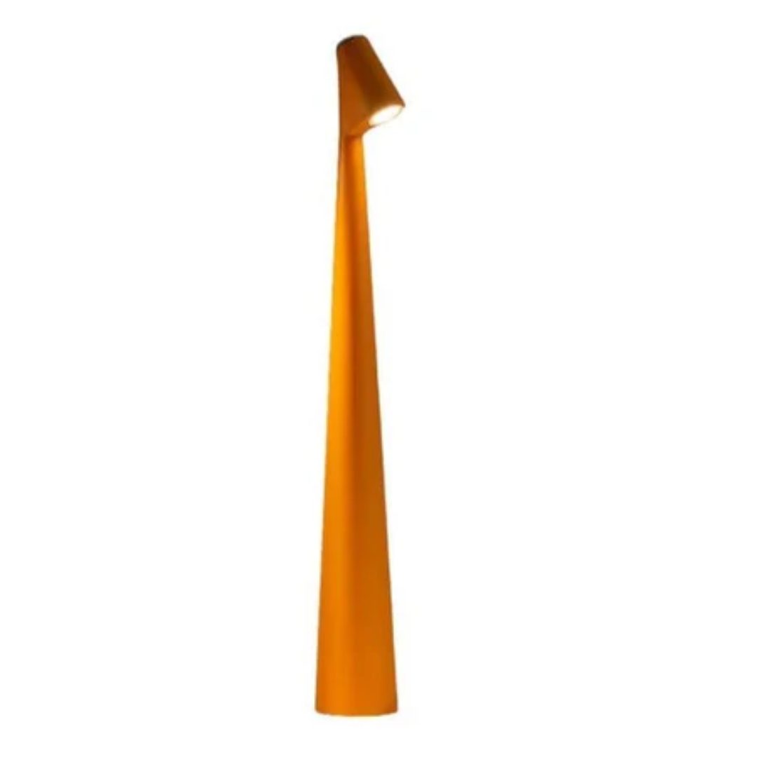 Minimalistische Hohe LED Tischleuchte - Kabellos & Wiederaufladbar
