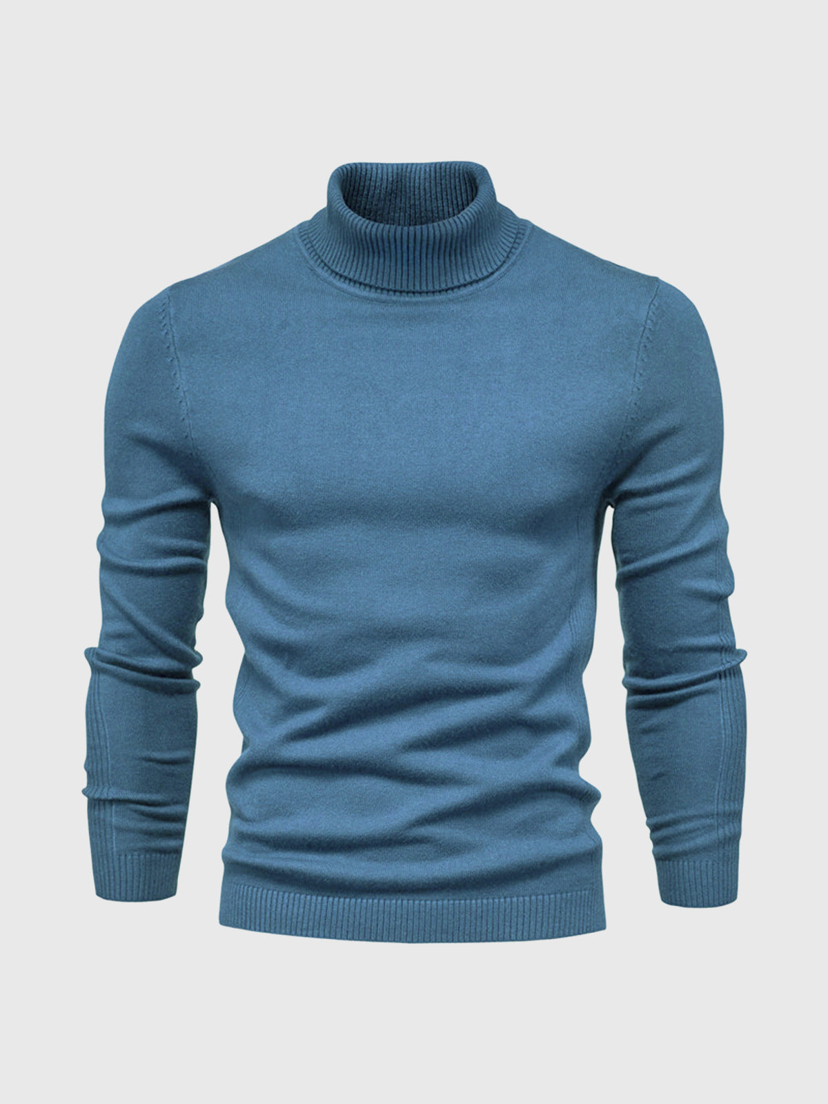 Stilvoller Rollkragenpullover für Herren