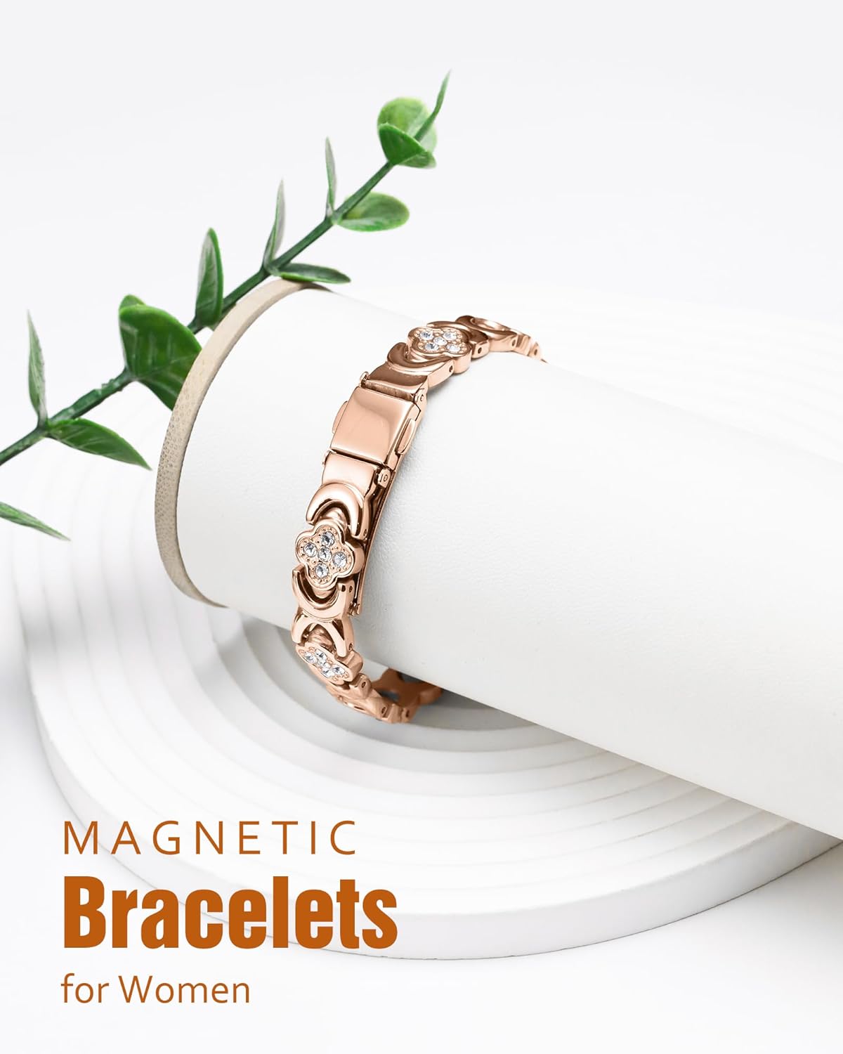 🔥Diystar® Copper Bracelets for Women. Pure Copper Magnetic Bracelet with 3800 Gauss Effective Magnets