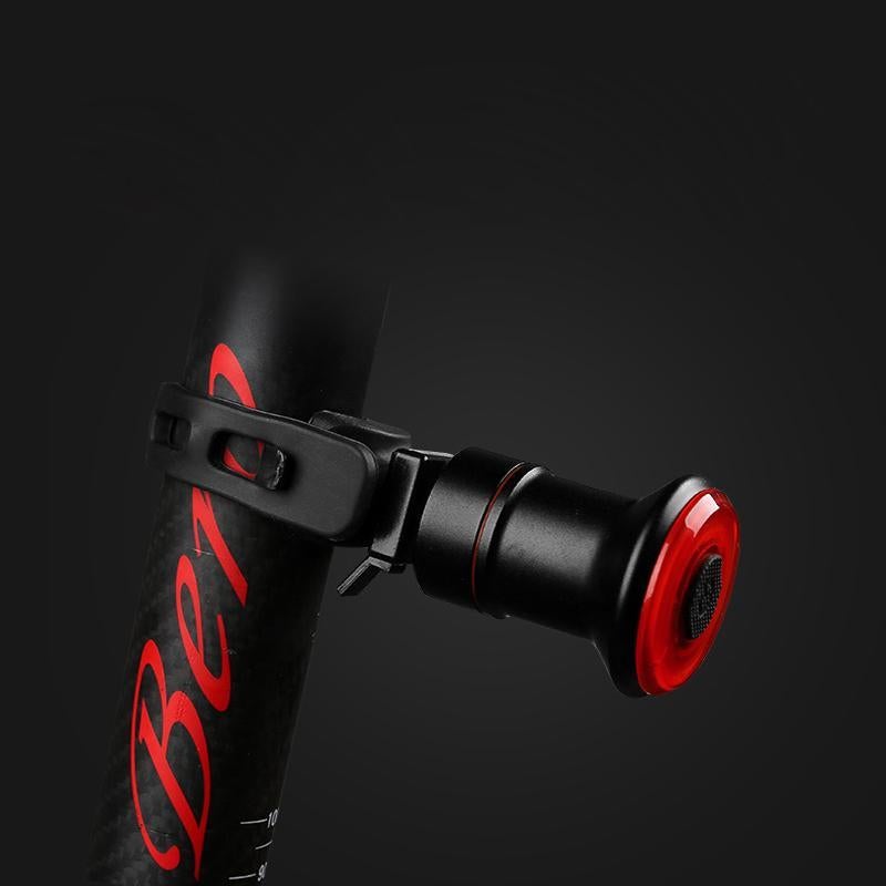 Wasserdichtes Fahrrad Rücklicht - USB Wiederaufladbar mit Bremssensor