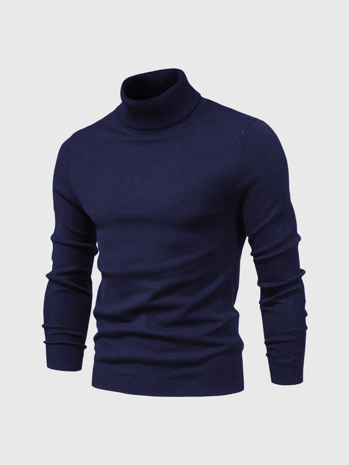 Stilvoller Rollkragenpullover für Herren