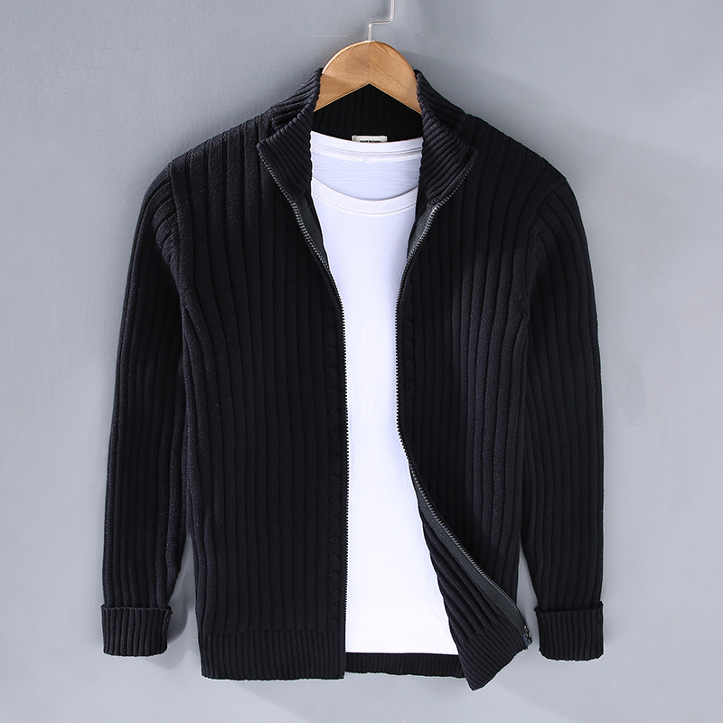 Stylischer Strickcardigan für Herren