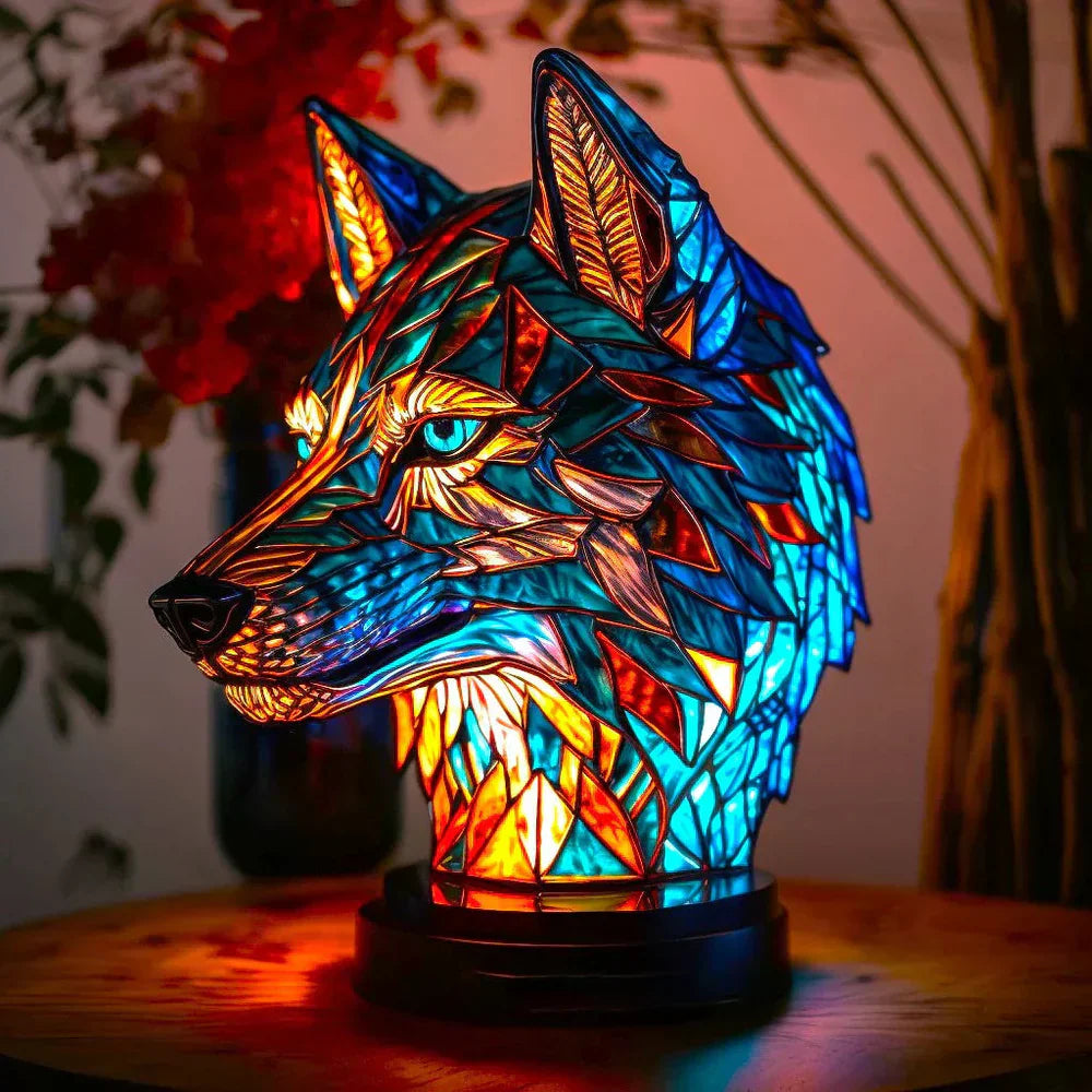 Tierfigur Display Lampe - Lebhafte Heimdekoration