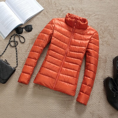 Damen Kapuzen-Pufferjacke - Gemütliche Oberbekleidung