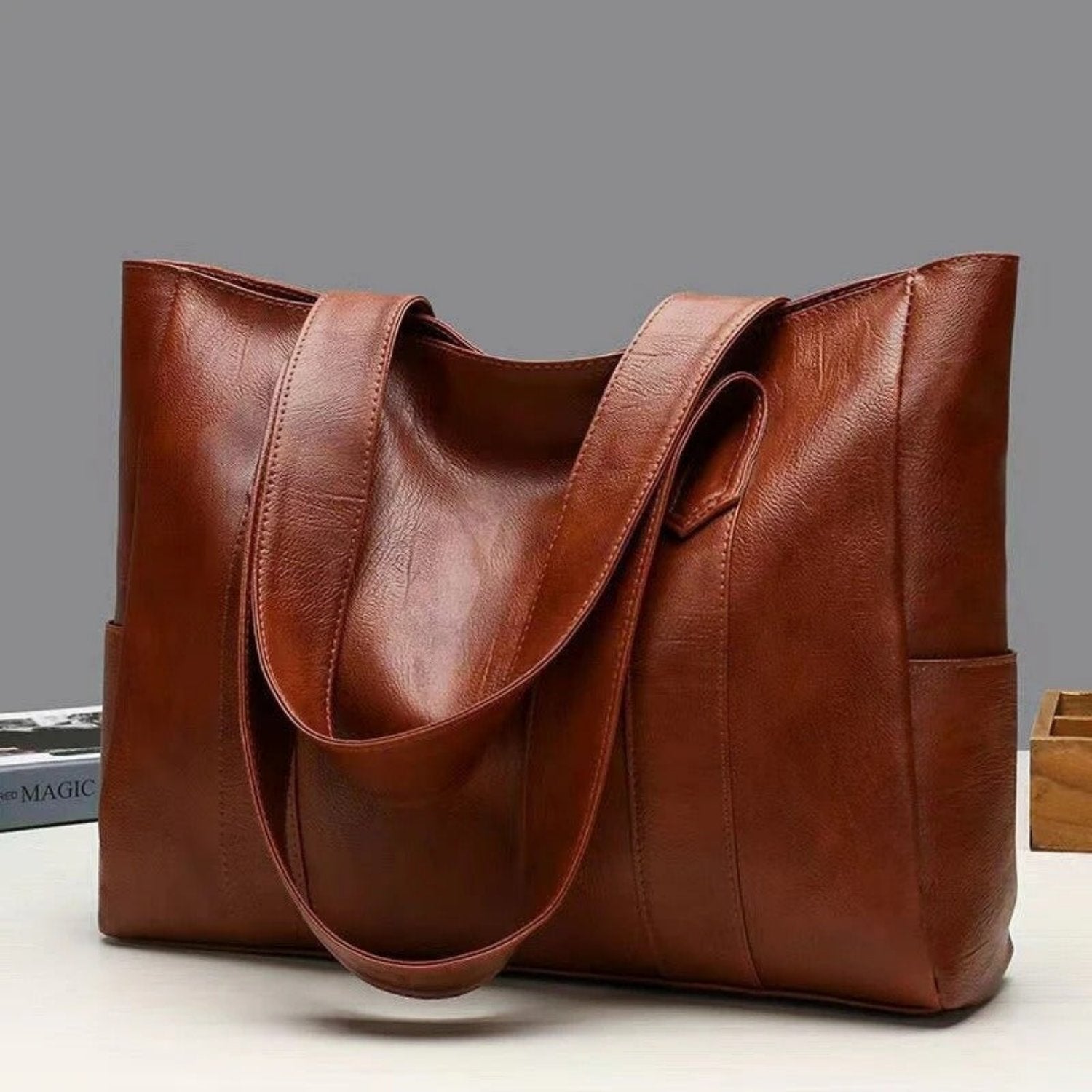 Damen Vintage Tote Bag - Klassisch & Geräumig
