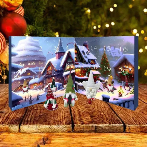 Weihnachts-Adventskalender – Wichtel-Spielzeugfiguren
