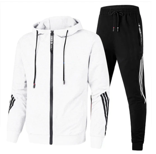 Herren Zweiteiliges Trainingsanzug-Set - Kapuzenpullover & Jogginghose