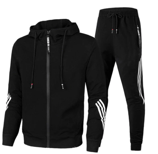 Herren Zweiteiliges Trainingsanzug-Set - Kapuzenpullover & Jogginghose