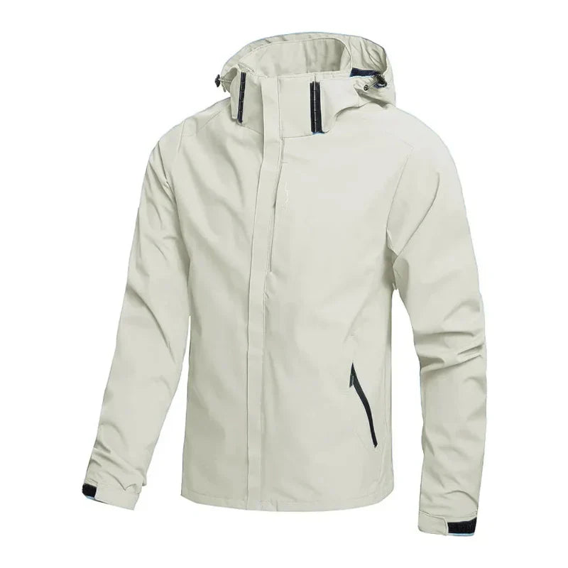 Herren Wasserdichte Kapuzenjacke - Warm und Stilvoll