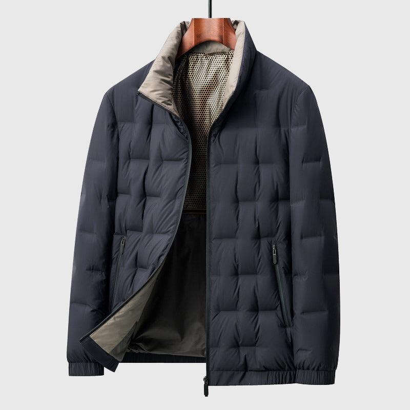 Herren Kastenstepp-Pufferjacke - Leicht & Wasserfest