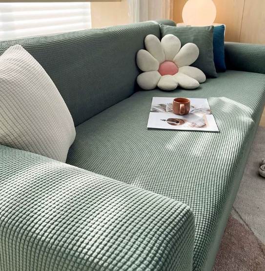 Gerippt Sofa Bezug – Texturiert und Rutschfest