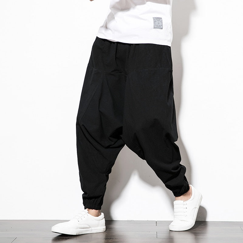 Herren Harem Joggers - Stylische Baggy Passform