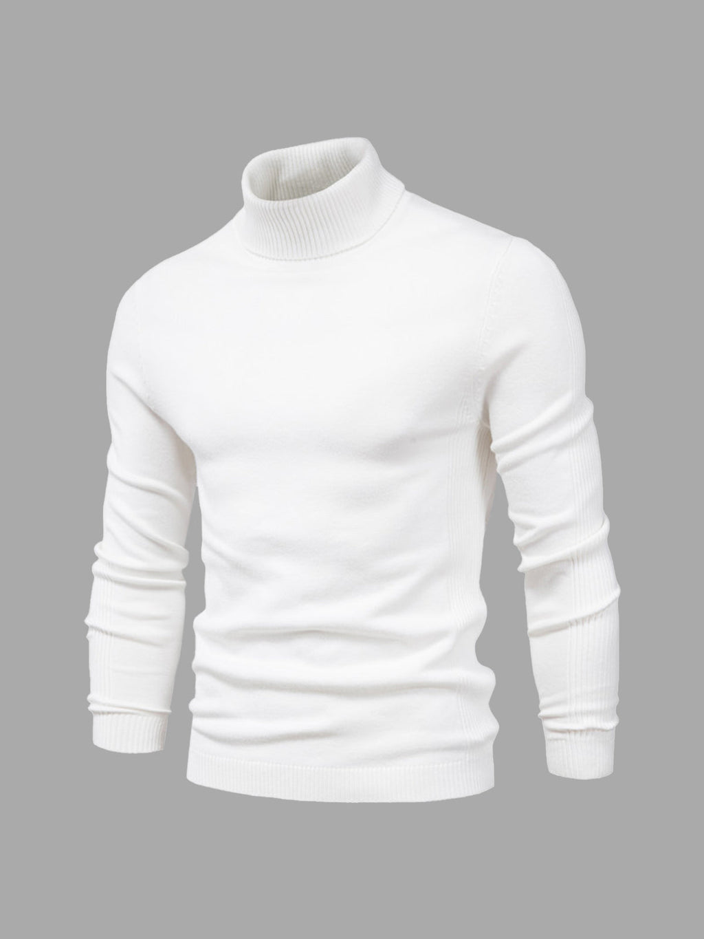 Stilvoller Rollkragenpullover für Herren