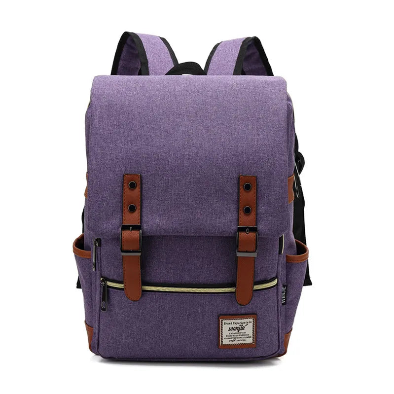 Damen Wasserdichter Klappverschluss-Rucksack - Pendler- und Reisetasche