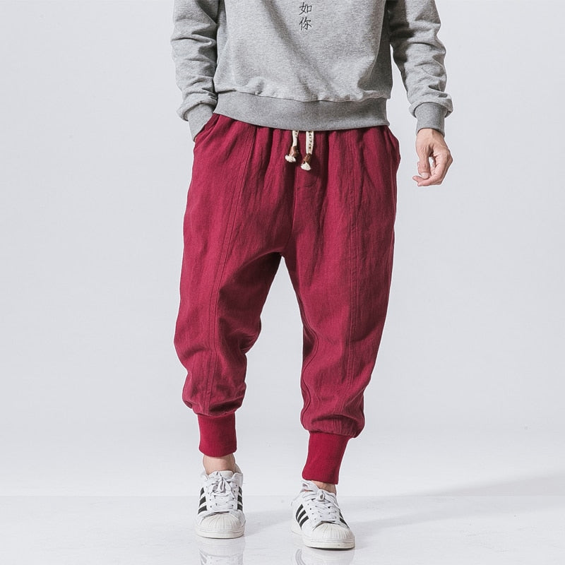 Herren Harem Joggers - Stylische Baggy Passform