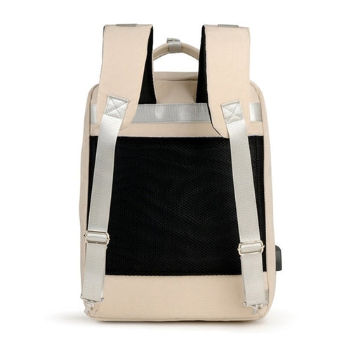 Damen Diebstahlsicherer Rucksack - Stichfest & Versteckte Reißverschlüsse Design