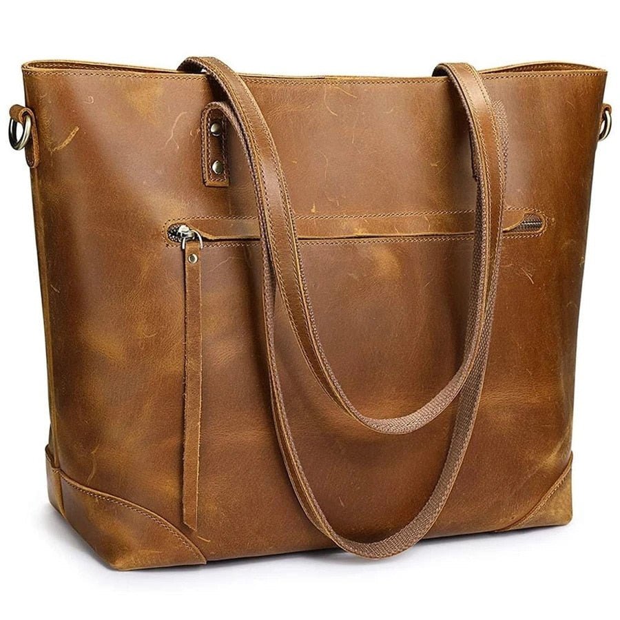 Damen Vintage Tote Bag - Stilvoll & Langlebig