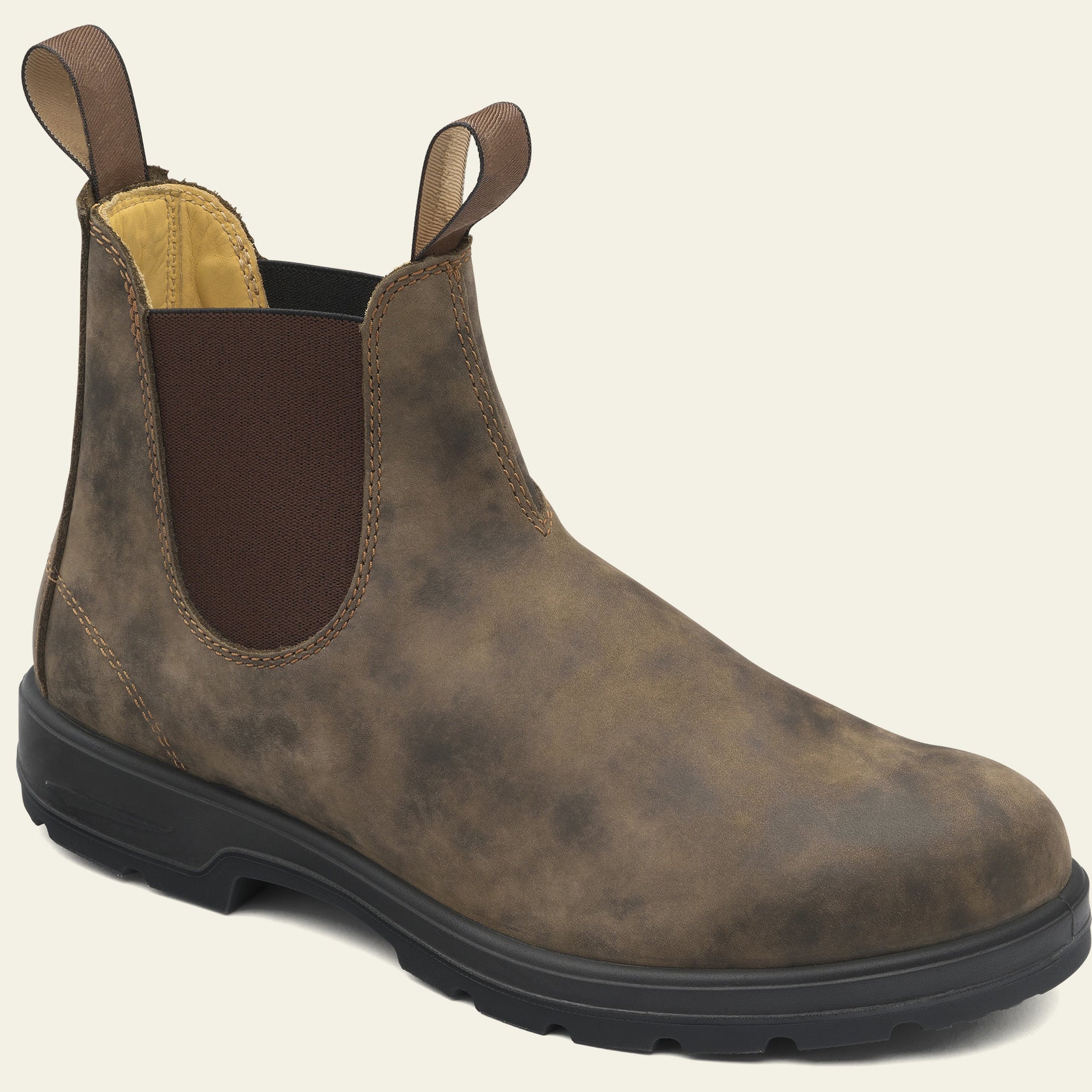 Herren Schlupf-Chelsea-Stiefeletten - Knöchellang & Robuste Profilsohle