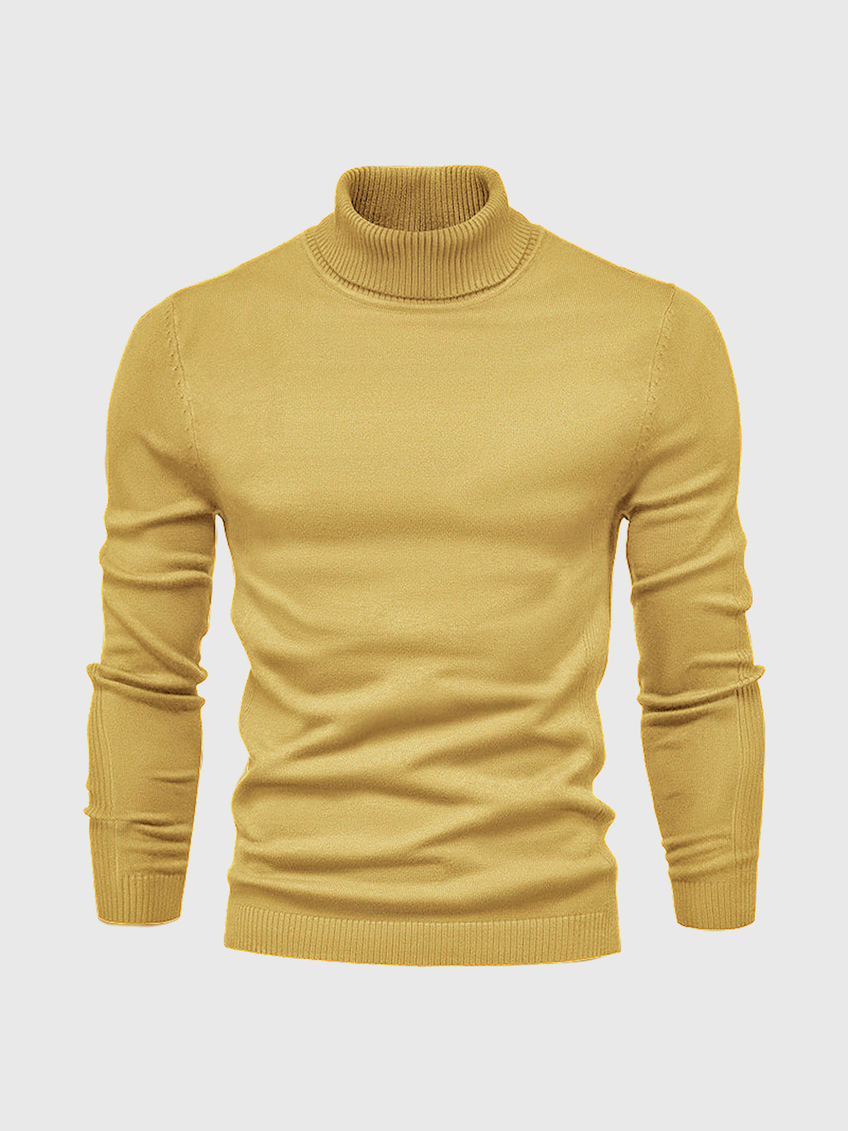 Stilvoller Rollkragenpullover für Herren