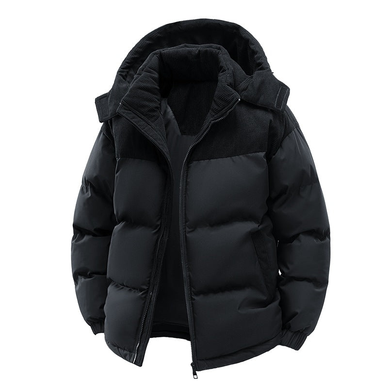 Damen Winter Pufferjacke - Verstellbare Kapuze mit Seitentaschen