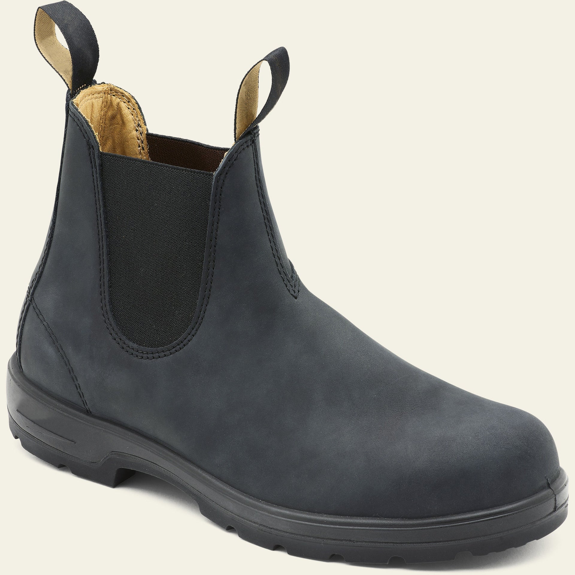 Herren Schlupf-Chelsea-Stiefeletten - Knöchellang & Robuste Profilsohle
