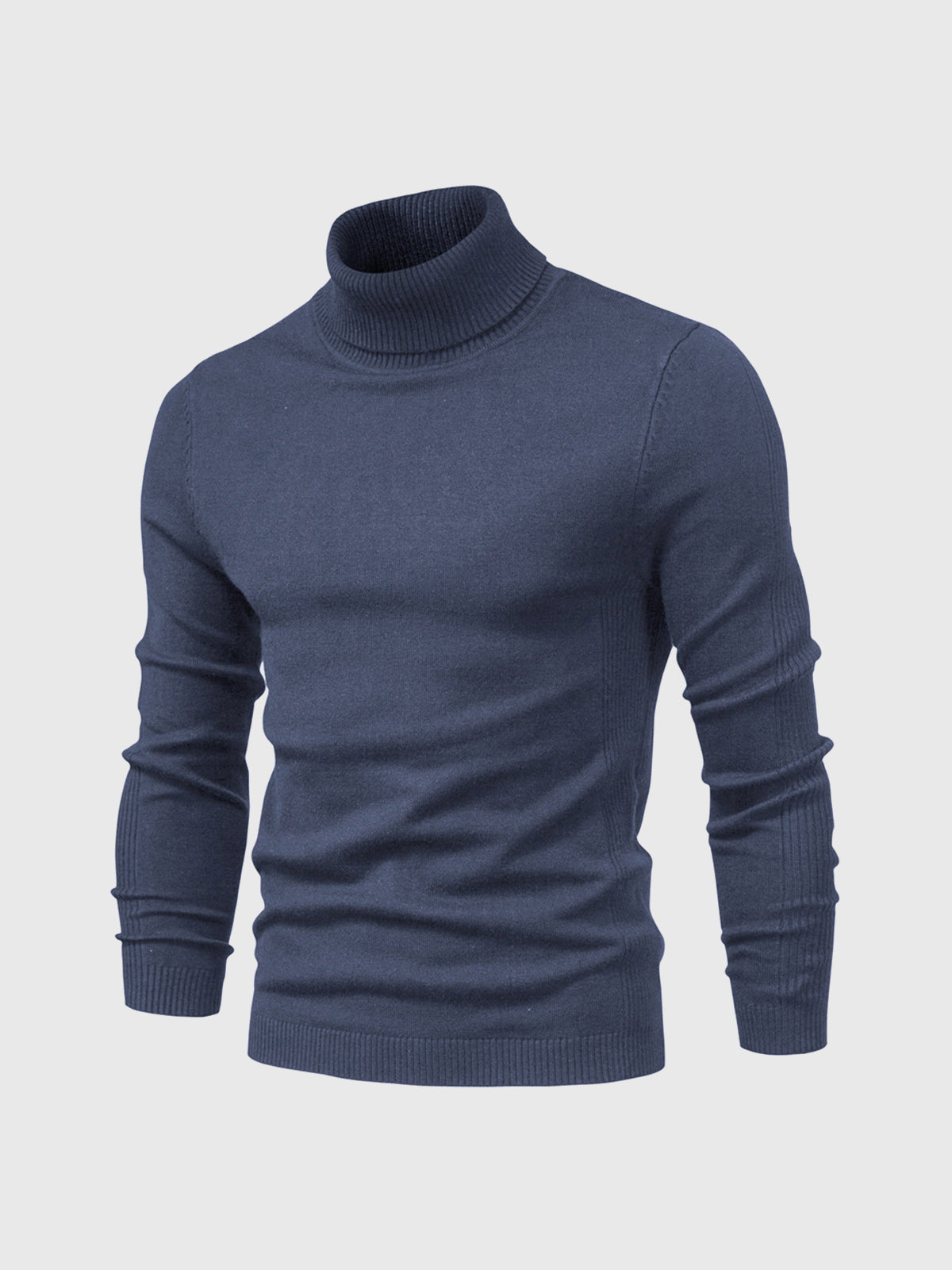 Stilvoller Rollkragenpullover für Herren