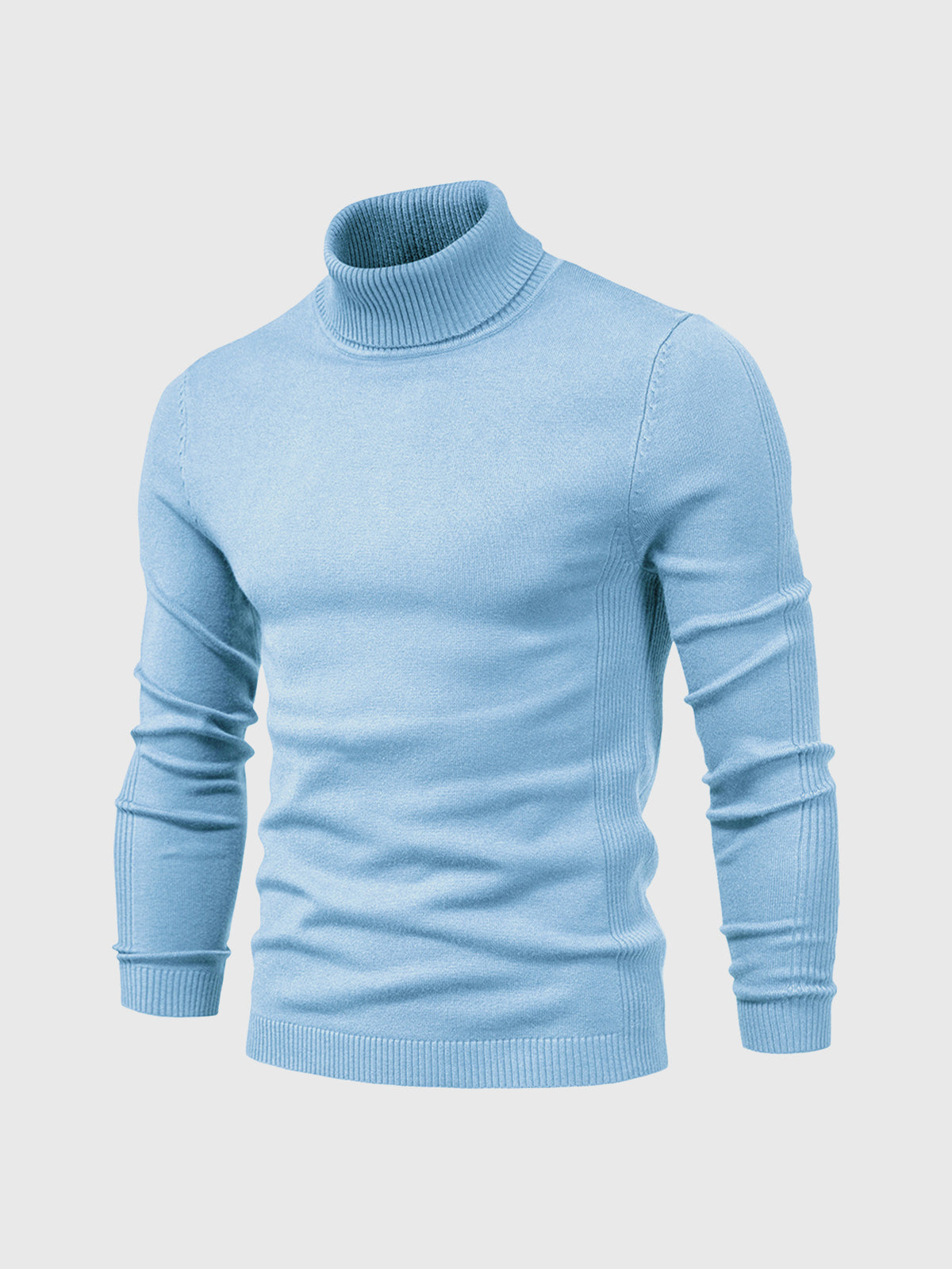 Stilvoller Rollkragenpullover für Herren