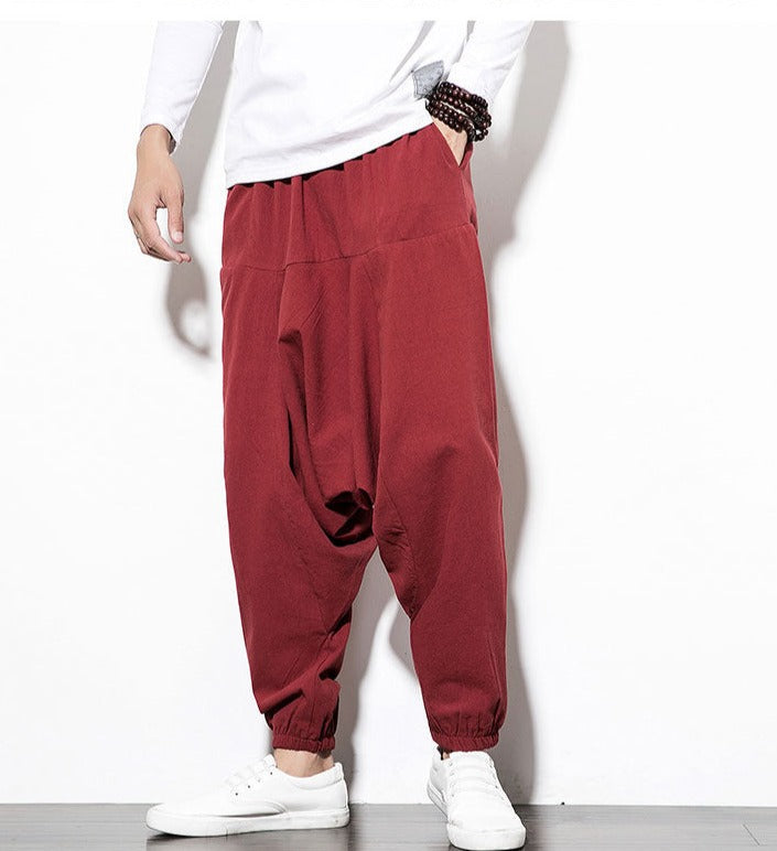 Herren Harem Joggers - Stylische Baggy Passform