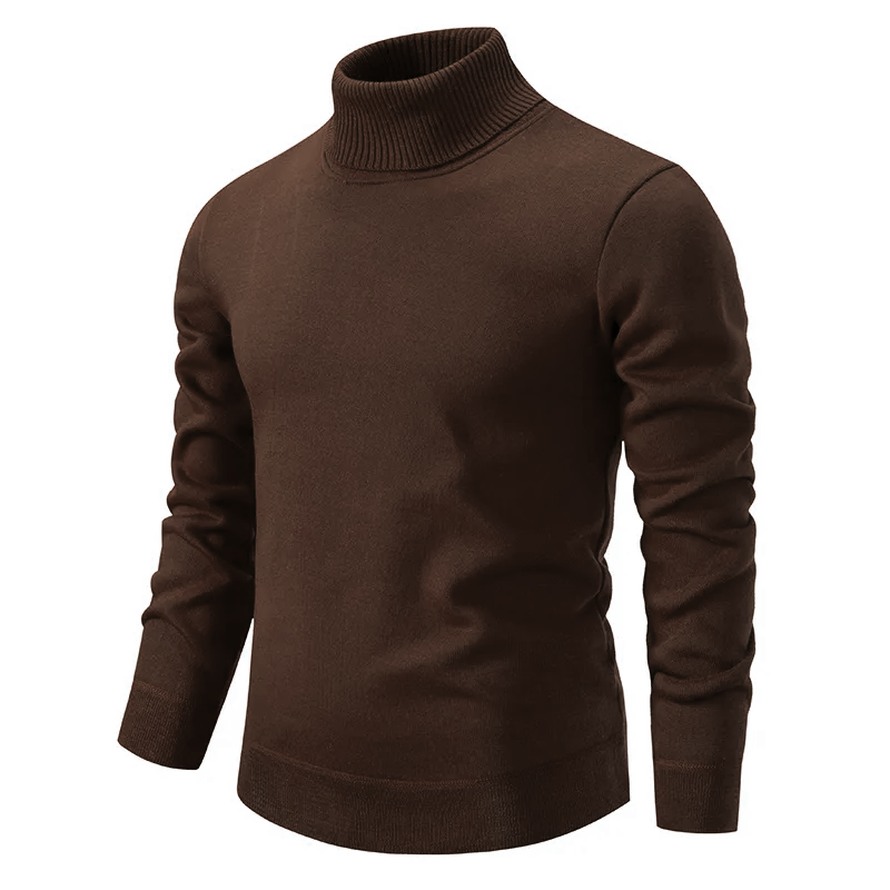 Stilvoller Rollkragenpullover für Herren