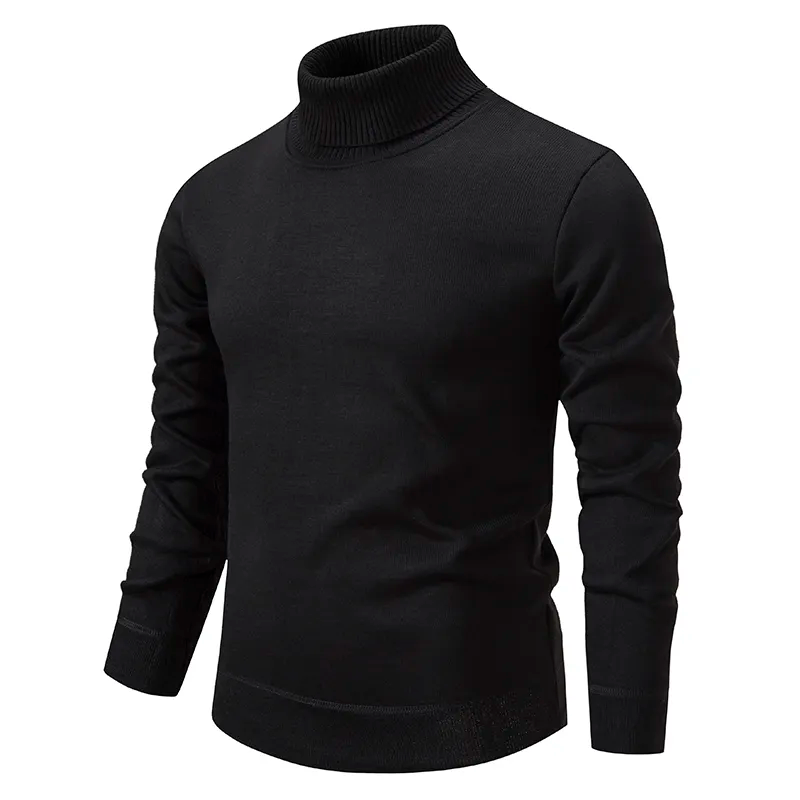 Stilvoller Rollkragenpullover für Herren