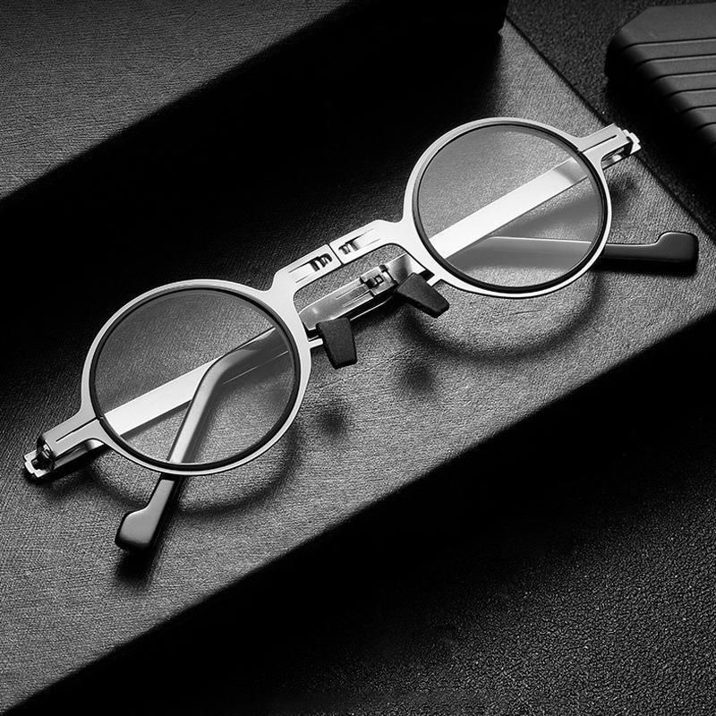 Foldable Reading Glasses  Titanium Alloy Blue Light Blocking - Product showcase