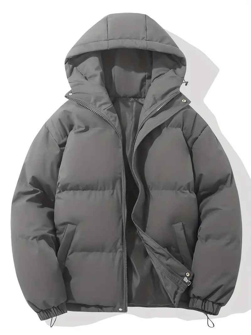 Damen Winter-Pufferjacke - Warme Kapuzen-Oberbekleidung